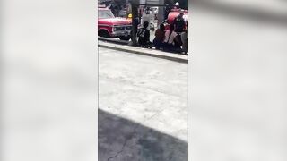 Man Electrocuted and Falls from Third Floor While Fighting Shopping Mall Fire