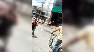 Man Electrocuted and Falls from Third Floor While Fighting Shopping Mall Fire