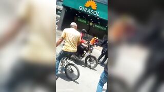 Man Electrocuted and Falls from Third Floor While Fighting Shopping Mall Fire