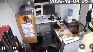 In Dagestan, two drunk men tried to rob a pub
