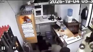 In Dagestan, two drunk men tried to rob a pub