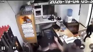 In Dagestan, two drunk men tried to rob a pub