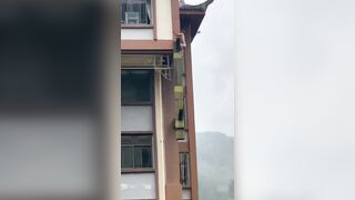 Naked Man Falls To His Death While Leaving An Apartment
