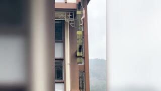 Naked Man Falls To His Death While Leaving An Apartment