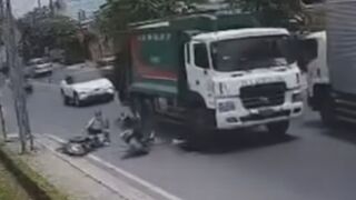 Sucks To Get Killed By A Garbage Truck