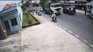 Sucks To Get Killed By A Garbage Truck
