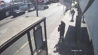 First CCTV footage of London stabbing attack