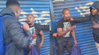 Phone Thief Caught, Beaten By Locals In South Africa