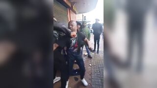 Phone Thief Caught, Beaten By Locals In South Africa
