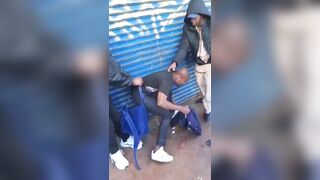 Phone Thief Caught, Beaten By Locals In South Africa