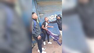 Phone Thief Caught, Beaten By Locals In South Africa