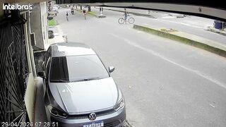 Construction worker causes serious motorcycle accident.