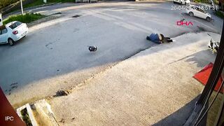 Motorcyclist Critically Injured After Crashing Into Car and Sliding Several Meters