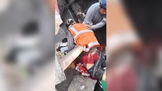 Sanitation Worker Dies After Being Cut in Half by Bus Hitting Garbage Truck