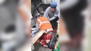 Sanitation Worker Dies After Being Cut in Half by Bus Hitting Garbage Truck