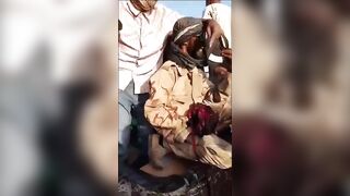 Sudanese Soldier Plays With Guts Of RSF Fighter (Extended)