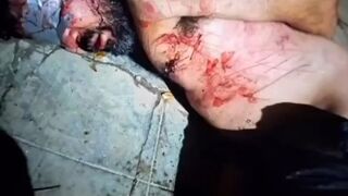 Cartel Hitmen Burn and Brand Captive Enemy Like a Cow with Blowtorch