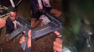 The Whole Gang Unloads Their Guns Into Rival's Head