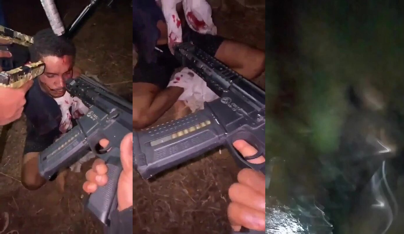 The Whole Gang Unloads Their Guns Into Rival's Head