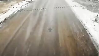 Massive destruction of Ukrainian vehicles.