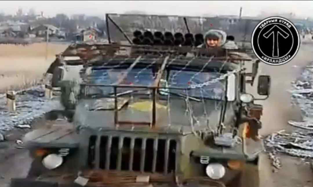 Massive destruction of Ukrainian vehicles.