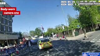 Met Police release body-worn footage of Golders Green arrest