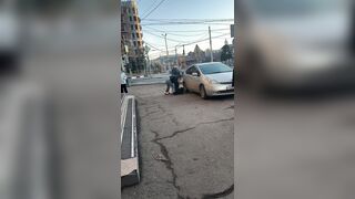 A typical day at a club in the center of Krasnoyarsk