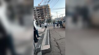 A typical day at a club in the center of Krasnoyarsk