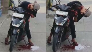 Motorcyclist Bleeds To Death After Getting Throat Slit By Kite
