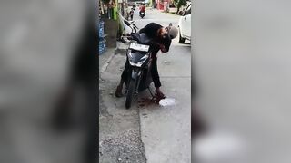 Motorcyclist Bleeds To Death After Getting Throat Slit By Kite