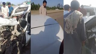 Crushed by car roof