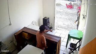 Attacked with knife