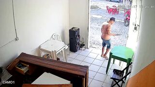 Attacked with knife