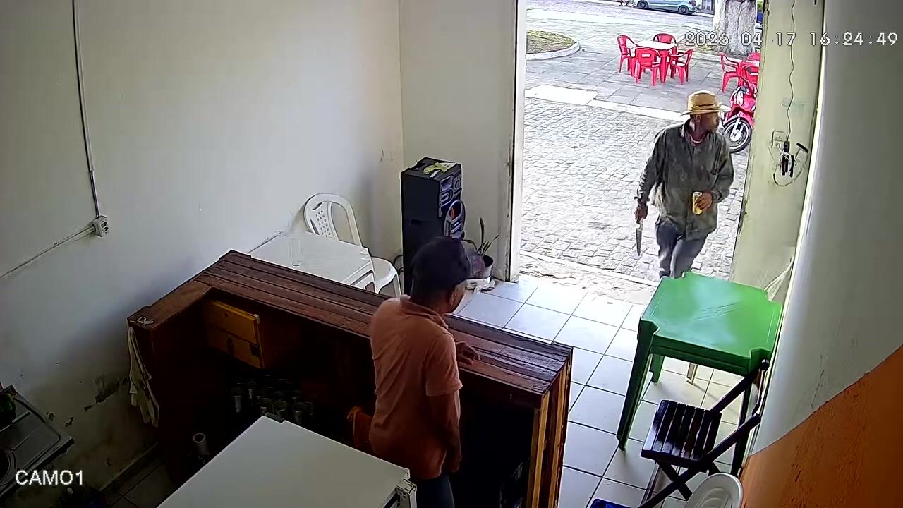 Attacked with knife