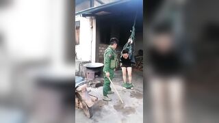 Man Hung by His Arms and Brutally Whipped for Stealing Gold in Myanmar