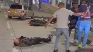 Man Beaten Unconscious During Road Rage Incident In Colombia