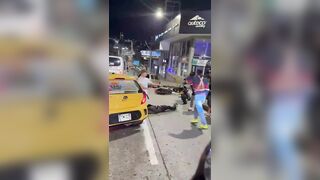 Man Beaten Unconscious During Road Rage Incident In Colombia