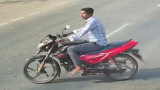 Bike Suddenly Cuts Across Road, Triggers Deadly Car Crash in Miryalaguda