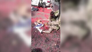 3 Mobilizers killed after chase.