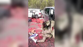 3 Mobilizers killed after chase.