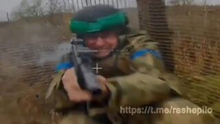 Drones hunting Ukr subhumans.