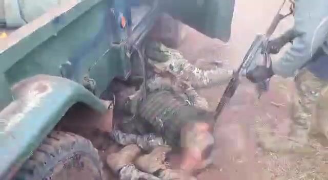 Jihadists Blow Out Dead Soldiers Brains For Shits N Giggles