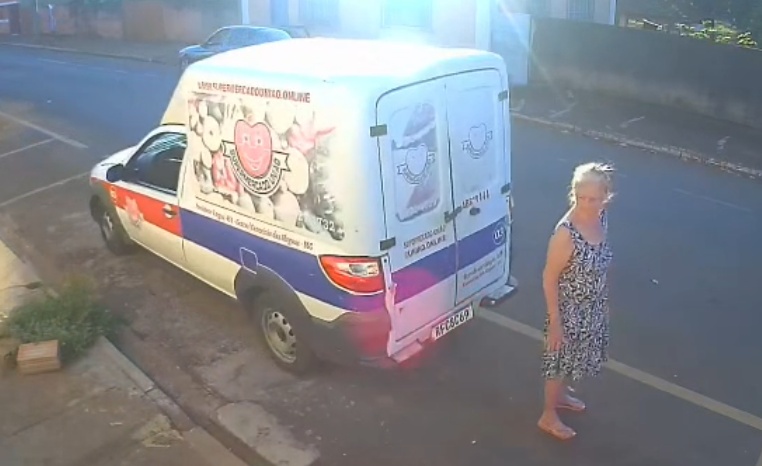 Elderly Woman Struck by Reversing Van in Shocking Incident