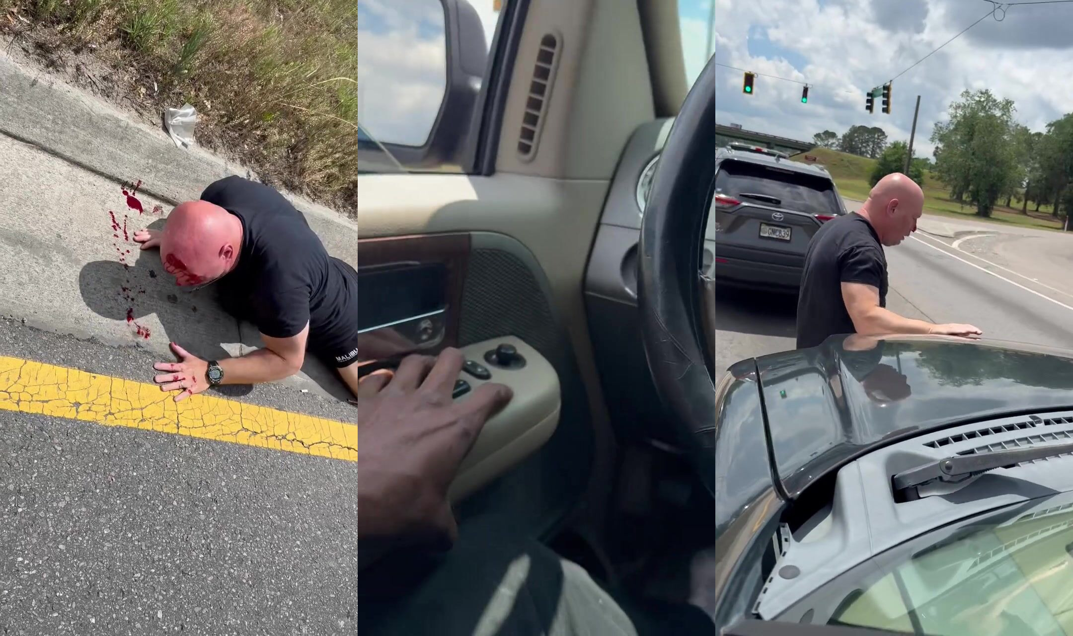 Road rager learns today!