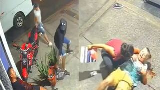 Gunmen Jump Out of Pickup Truck & Open Fire Outside Fast Food Restaurant, Killing Two
