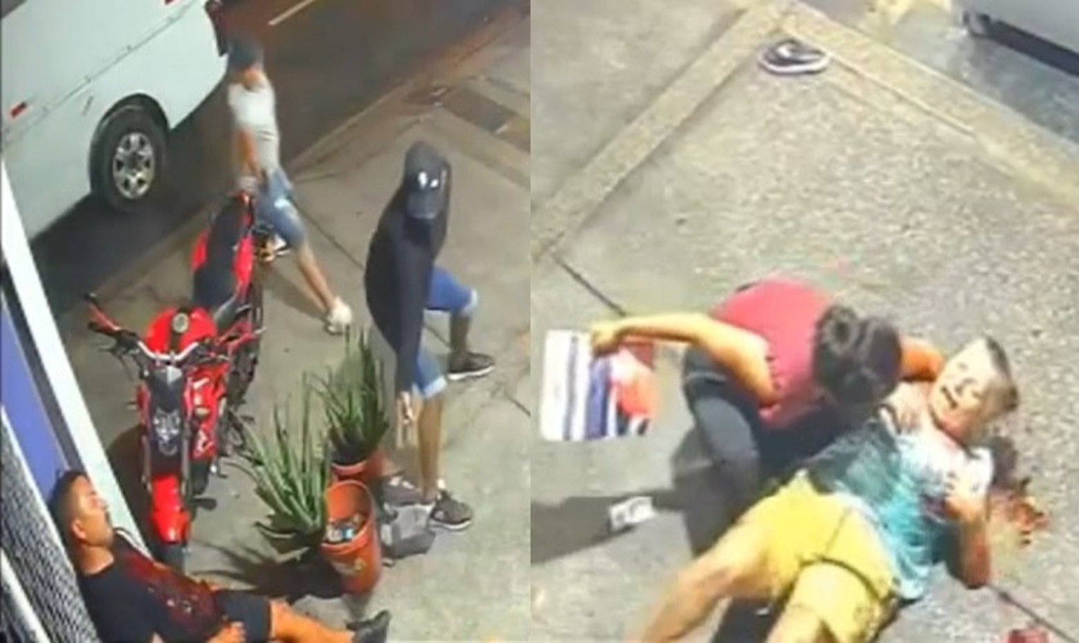Gunmen Jump Out of Pickup Truck & Open Fire Outside Fast Food Restaurant, Killing Two