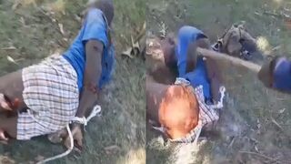 Rival Gang Member Chopped to Death by Haitian Crew with Machete & Axe