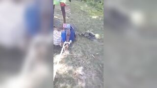 Rival Gang Member Chopped to Death by Haitian Crew with Machete & Axe