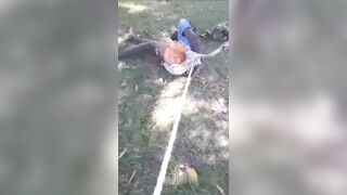 Rival Gang Member Chopped to Death by Haitian Crew with Machete & Axe
