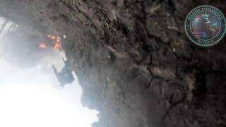 Boom: Engulfed Russian Quad Biker Wails and Screams